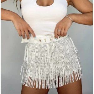 Lane 201 Nashville Nights Belted Shorts